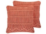Kissen 2er Set aus Baumwolle Boho AKKOY Kissen 2er Set aus Baumwolle Boho AKKOY