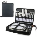 Camping-besteck-set Für 2 Oder Tragbares Besteck-set Für 4 Unisex Multicolor 0