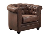 Sessel Microfaser VintageLook CHESTERFIELD Sessel Microfaser VintageLook CHESTERFIELD