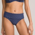 Bikini-Slip mit Tupfenmuster
