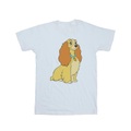 Lady And The Tramp Lady Spaghetti Heart Tshirt Unisex Weiss 116