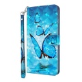 iPhone 13 - Etui Glitzer Effekt Schmetterling
