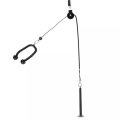 Gladiatorfit, Seilrolle Bodybuilding Station Klimmzug Armzug 80kg Max. Belastung Unisex Schwarz ONE SIZE