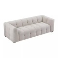 PASCAL MORABITO - Sofa 3-Sitzer - melierter-Stoff - Beige - DILOME von One Size