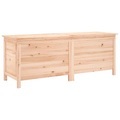 vidaXL, vidaXL Gartentruhe 150x50x56,5 cm Massivholz Tanne