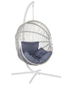 Hängesessel mit Gestell aus PE Rattan Boho ACRI Hängesessel mit Gestell aus PE Rattan Boho ACRI