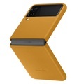 Samsung, SAMSUNG Leather Cover - Schutzhülle (Passend für Modell: Samsung Galaxy Z Flip3 5G)