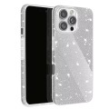 Avizar - Glitter Hülle iPhone 16 Pro Max Silber, Silber