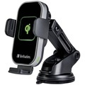 Verbatim FWC-02 Qi Fast Wireless Car Charger induktive Ladestation USB Schwarz