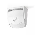 Nedis, Bewegungsmelder Alarm | Batteriebetrieben | 3x Aaa/lr03 | 80 Db | Meldereichweite: 1,10 M | Melderwinkel: 10° | Decke / Wand | Weiß Unisex 50X50MM
