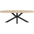 mutoni living, Massivholztisch Tablo Eiche unbehandelt 220x90