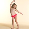 Badehose Baby Rot Unisex Rot Bunt 5-6A