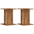vidaXL Pflanzenständer 2 Stk. Altholz-Optik 30x30x40 cm Holzwerkstoff