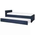 Bett mit Lattenrost aus Polyester Modern MARMANDE Bett mit Lattenrost aus Polyester Modern MARMANDE