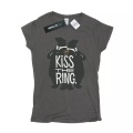 Disney - Zootropolis Kiss The Ring TShirt, für Damen, Charcoal Black, Größe L