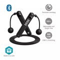 Smartlife Outdoor-sport | Springseil | Bluetooth | Dual-hall-sensor | Led-anzeige | Pvc | 3,00 M | Schnurlose Bälle / Kordelzugbeutel | Schwarz Unisex ONE SIZE