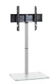 VCM, Universal TV VESA Standfuß Ständer Fernseh Rack Alu Glas Alani Universal TV VESA Standfuß Ständer Fernseh Rack Alu Glas Alani