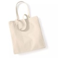 Westford Mill - Canvas Classic Einkaufstasche, 26 Liter (2 StückPackung), One Size, Beige