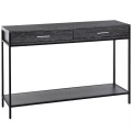HOMCOM - Konsolentisch, One Size, Grau