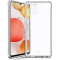 ITSkins - Samsung Galaxy A42 5G Spectrum Clear Antimikrobielle Schutz Gummi Hülle (Fallschutz 2 Meter) - Transparent
