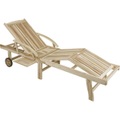mutoni, Sonnenliege Java Teak Natur Unisex Braun ONE SIZE
