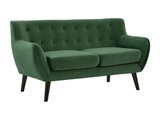 Sofa 2-Sitzer - Samt - Tannengrün - SERTI Sofa 2-Sitzer - Samt - Tannengrün - SERTI