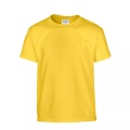 Gildan - TShirt, S, Gelb Bunt