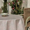 Fleur de Soleil, Wax Tischdecke rosa shabby chic Wax Tischdecke rosa shabby chic