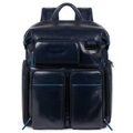 B2 Revamp - Fast-Check Laptoprucksack mit iPad®-Fach und Regenschutz Blau