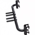 Gorilla sports, Dip Station Aufsatz Unisex Schwarz ONE SIZE