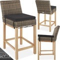 TecTake, Rattan Barstuhl Latina Rattan Barstuhl Latina