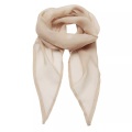 Chiffon Halstuch Damen Beige ONE SIZE