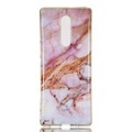 Sony Xperia 1 - Softes Silikon Gummi Case Marble