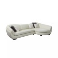 Ecksofa Leder 5Sitzer CAIPI Büffelleder Elfenbein Ecke Rechts Ecksofa Leder 5Sitzer CAIPI Büffelleder Elfenbein Ecke Rechts