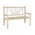 Vente-unique - Gartenbank TULUM, One Size, Beige