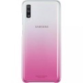 Samsung Galaxy A70 Gradation Cover Hardcase Hülle Rosa / Transparent (EF-AA705CPEGWW)