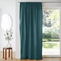 Vorhang Scenario Mit Faltenband Unisex Grün 135x350CM
