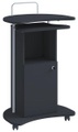 MID.YOU, MID.YOU Stehpult 56/41/93 cm in schwarz , Komil , Holzwerkstoff , 41x93 cm , melaminharzbeschichtet,Nachbildung , Stauraum , 000657009703