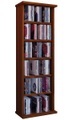 VCM, Holz CD DVD Stand Regal Schrank Aufbewahrung Standregal Ständer Vostan Holz CD DVD Stand Regal Schrank Aufbewahrung Standregal Ständer Vostan