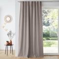 Vorhang Taïma Unisex Grau 140x180 cm