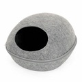 eStore HooPet Katzenbett mit Kissen, grau