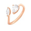 Alicia Rose Goldfarbend Damen Goldrosa 56