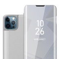 Hülle kompatibel mit Apple iPhone 13 PRO - Clear View Spiegel Schutzhülle mit Standfunktion 360 Grad Schutz
