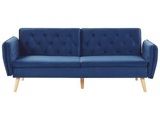 Schlafcouch aus Samtstoff Modern BARDU Schlafcouch aus Samtstoff Modern BARDU