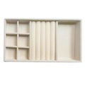 eStore, Schmuckaufbewahrung Unisex Beige ONE SIZE