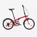 BTWIN, BTWIN - Klappvelo 20 Zoll Stahlrahmen, One Size, Grau
