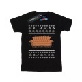 Fair Isle Couch Tshirt Damen Schwarz M