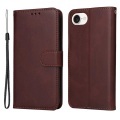 Cover-Discount - iPhone 16e Premium Handyhülle Etui, Braun