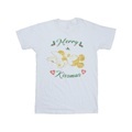 Mickey Mouse Merry Kissmas Tshirt Mädchen Weiss 128