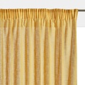 Vorhang Nyong Mit Faltenband Unisex Gelb 140x180 cm